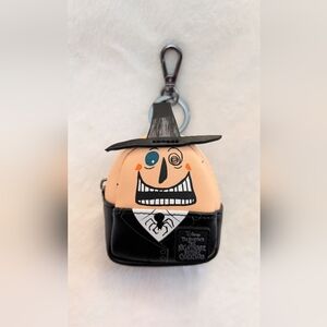Loungefl nightmare before xmas THE MAYOR Mini Backpack Keychain Bag Charm nwot